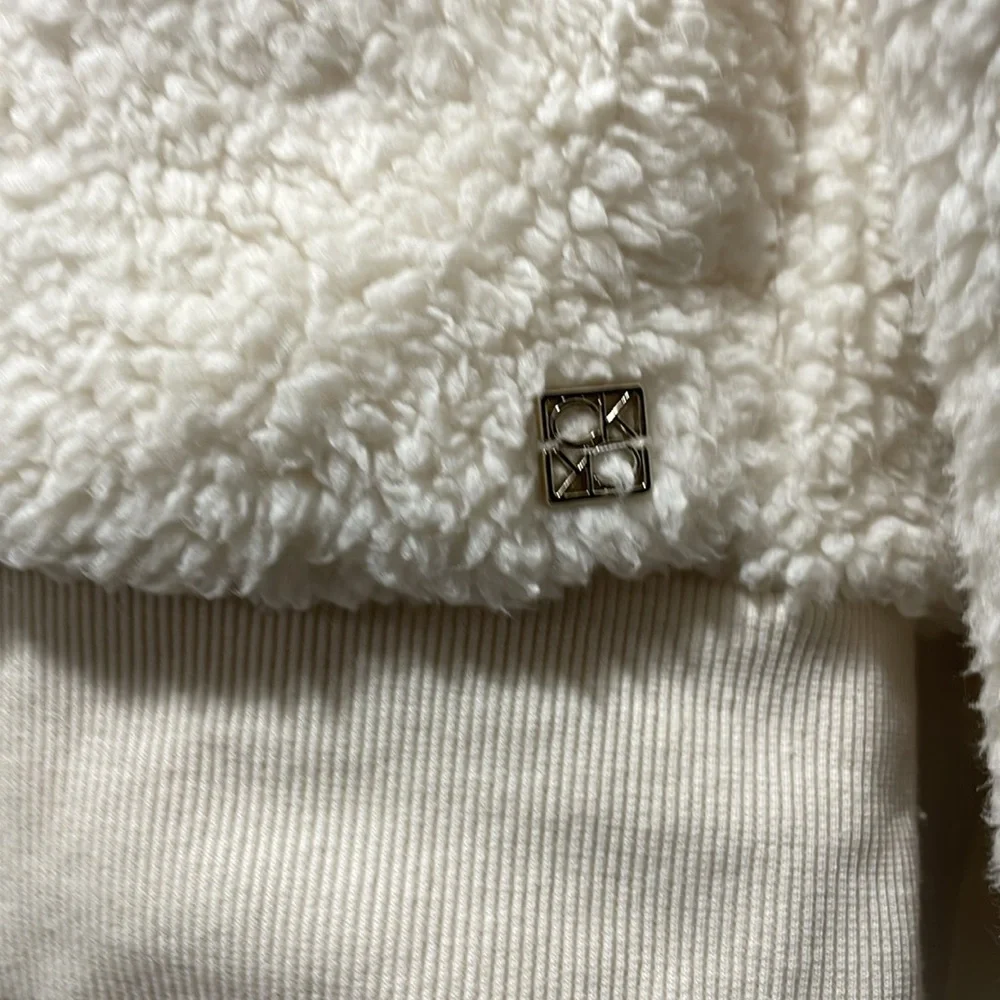 Calvin Klein women’s fleece jacket m - Picture 2 of 5